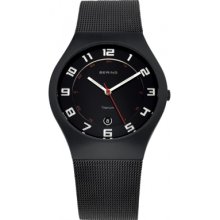 11937-222 Bering Time Mens All Black Watch