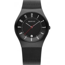 11937-223 Bering Time Mens All Black Watch