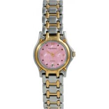 4120KL Krug Baumen Ladies Marquis Two Tone Pink Dial