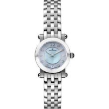 Accutron By Bulova 26p07 Courchevel Diamond Mother Of Pearl Dial Watch