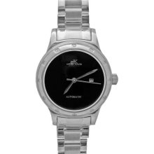 Adee Kaye Ak5030-lblk Prestige Automatic Ladies Watch