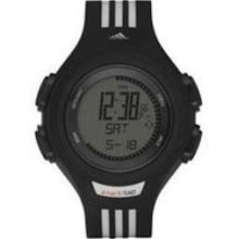 Adidas Adp3075 Black Referee Watch With White Stripes