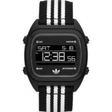 Adidas Men's & Women's Case Black Silver Plated Stainless Steel Watch Adh2731