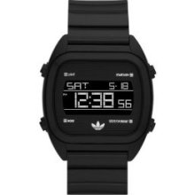 Adidas Men's & Women's Case Black Silver Plated Stainless Steel Watch Adh2726