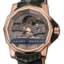 Admirals Cup Tourbillon 48 (RG / Gray / Leather)