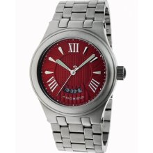 Android AD456BBR Men's Spiral Automatic Burgundy Dial Watch