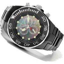 Android Men's Hercules Quartz Chronograph Mother-of-Pearl Ceramic Bracelet Watch BL