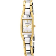 Anne Klein Women's 10-6419SVTT Silver Stainless-Steel Quartz Watc ...