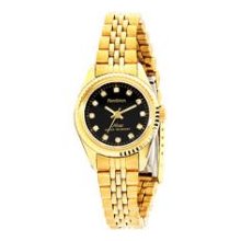 Armitron 753785BKGP Ladies Watch