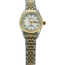 Armitron Now Mother-Of-Pearl Crystal Watch