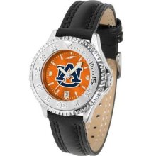 Auburn Tigers Ladies Leather Wristwatch