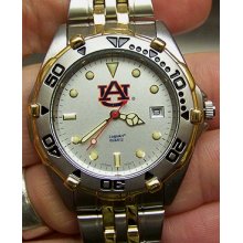 Auburn Tigers Watch Mens Logoart All Star Ss With Date