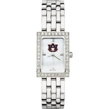 Auburn Tigers Women's Allure Watch with Stainless Steel Bracelet