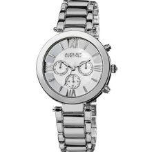 August Steiner As8049ss Step Dial Multifunction Bracelet Women Watch