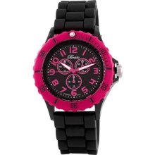 Breda Women's Peyton Watch in Black / Pink