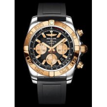 Breitling Chronomat 44 Steel/Red Gold Watch #443