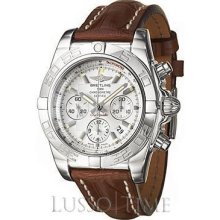 Breitling Chronomat B01 Men's Stainless Steel Watch Silver - AB011012/G684