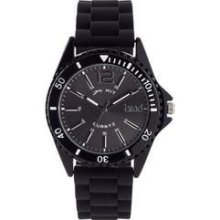 Breo Arica Unisex Sporty Watch With Black Strap And Black Dial Boxed