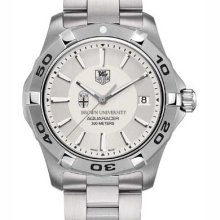 Brown Men's TAG Heuer Steel Aquaracer