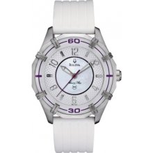 Bulova 96l144 Mens Marine Star All White Watch