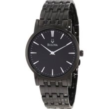 Bulova 98A122 Men's 98A122 Black IP Watch