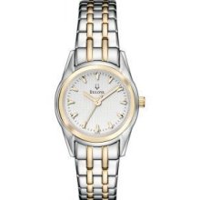 Bulova Dress Collection Two-tone Ladie's Watch 98l138