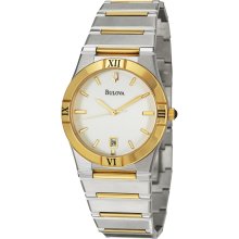 Bulova Men's 98B015 Bracelet Calendar Watch