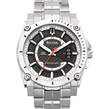 Bulova Mens Titanium 46mm Precisionist Wrist Watch