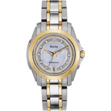 Bulova Precisionist Diamond Two-Tone Women's Watch 98P129