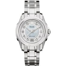 Bulova Womens Mother-of-Pearl Watch