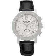 Bvlgari Men's Bvlgari Bvlgari White Dial Watch BB38WSLDCH/N