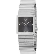 Calvin Klein Women's 'Spotlight' Stainless Steel Quartz Diamond W ...