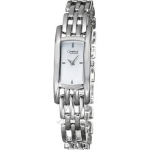 Caravelle 43L105 Bracelet White Pearl Finish Dial Stainless Steel ...