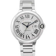 Cartier Ballon Bleu De Cartier Men's Stainless Steel Case Date Watch W69012z4