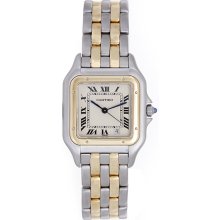 Cartier Panther 2-Tone 2-Row Men's Watch W25028B6