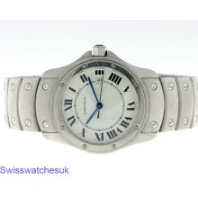 Cartier Santos Cougar Steel Gents Watch