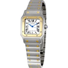 Cartier Santos Mens Swiss Quartz Watch W20011C4