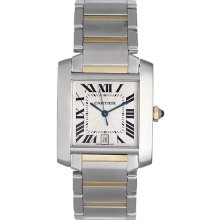 Cartier Tank Francaise Men's 2-Tone Watch W51005Q4