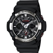 Casio G-shock Analog Digital Xl Black Watch Ga200-1acr