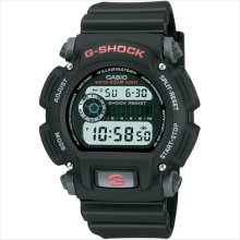 Casio g shock - digital -200m wr- red accents dw9052-1v