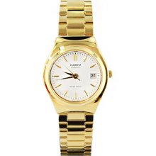 Casio Ladies Gold Plated Watch LTP-1170N-7A LTP1170N