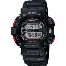 Casio Men's Black MudMan G-Shock Resin Strap Digital G9000-1V