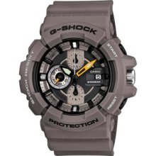 Casio Men's Gac100-8a G-shock Brown Resin Analog Chronograph Watch