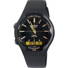 Casio Men's Multi-functional Dual Time Watch Aw90h-9e