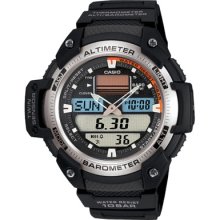 Casio Men's Twin-Sensor Combo Watch - Black