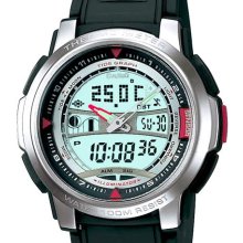 Casio Pathfinder Thermometer Moon Tide Watch AQF100W-7 New