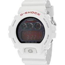 Casio Watches Men's G-Shock Digital Multi-Function White Resin White