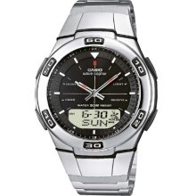 Casio Wva-105Hde-1Aver Men's Wave Ceptor Radio Controlled Watch