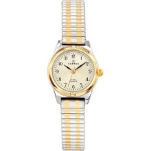 Certus Paris Women's Two-tone Stainless Steel Beige Dial Watch