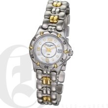 Charles Hubert Diamond & 18KT Gold S.S. Collection Women's Watch 18303D-LW